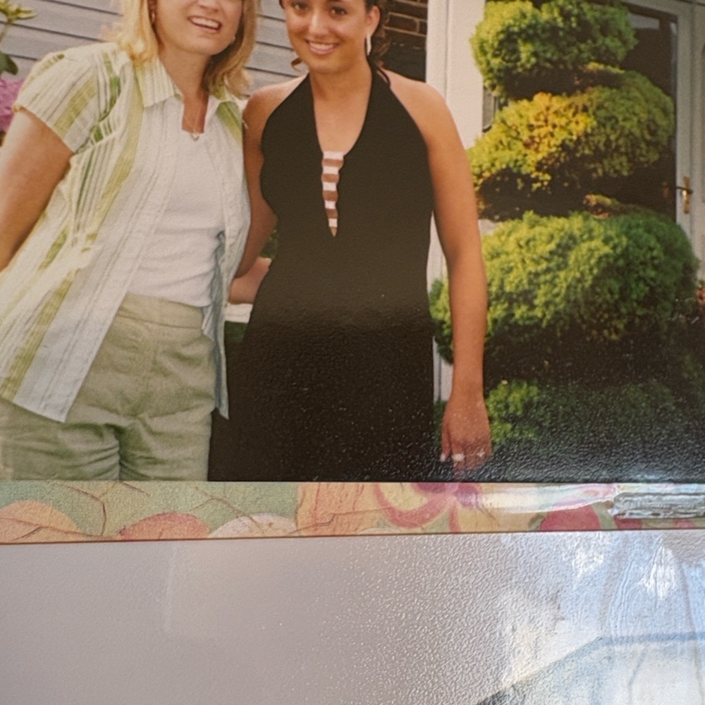 Macy's Elegant Black Halter Dress